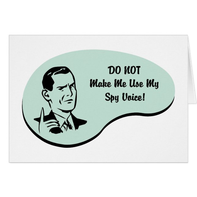 Voz del espía (Anverso (Horizontal))