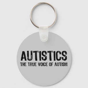Voz verdadera del llavero del autismo