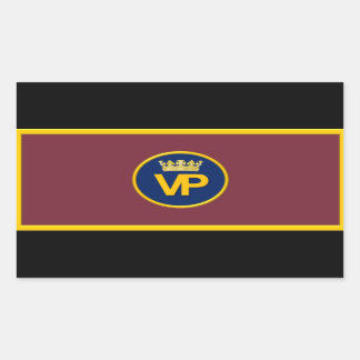 VP de Pegatinas de Bandera Regental