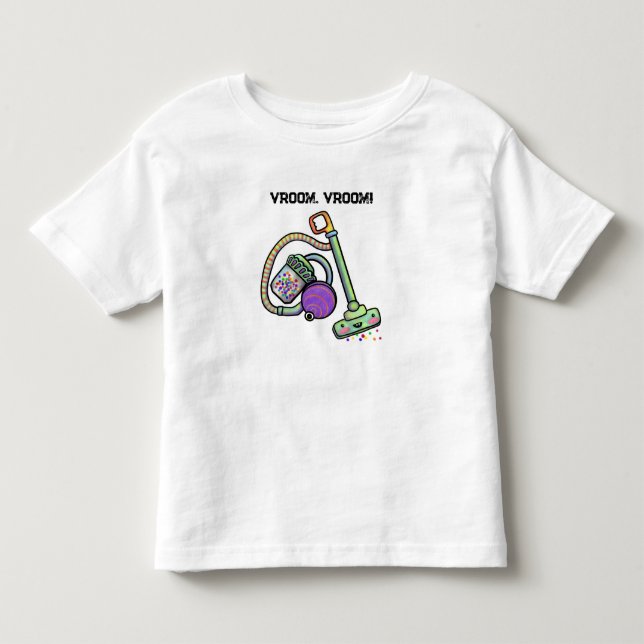 ¡Vroom, Vroom! Camisetas para niños pequeños (Anverso)