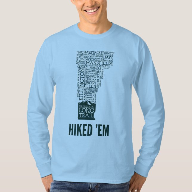 VT Long Trail Camiseta De Manga Larga Sensibilizad (Anverso)
