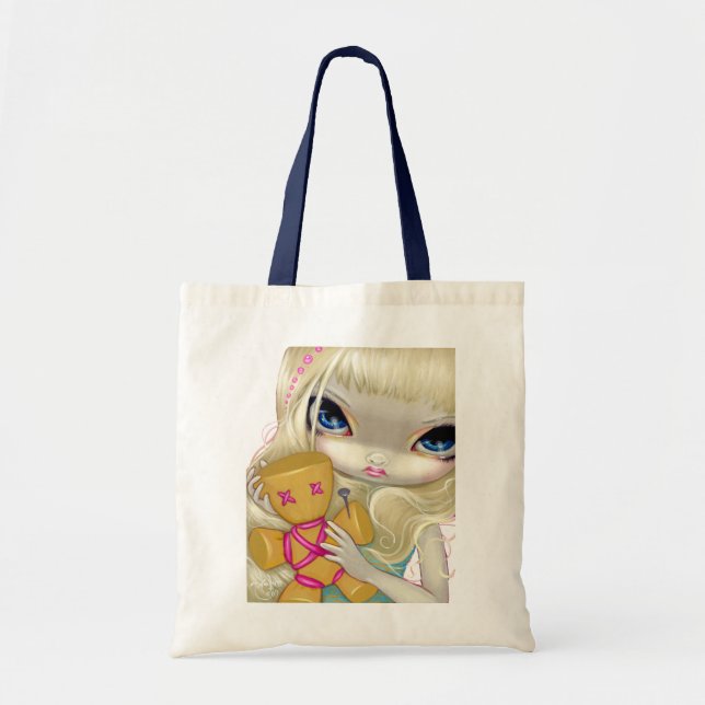 Vudú en bolso de hadas gótico rosado (Frente)