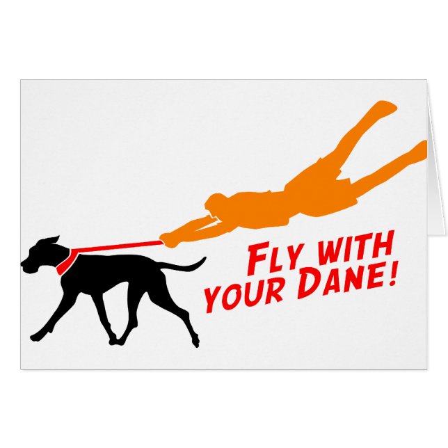 Vuela con tu danés (Anverso (Horizontal))