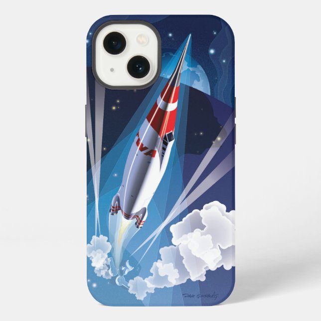 Vuela TWA: Funda para iPhone (Reverso )