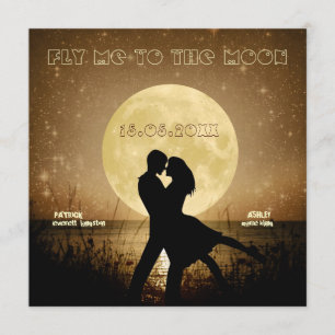 Vuéleme a la invitación de la boda de la luna