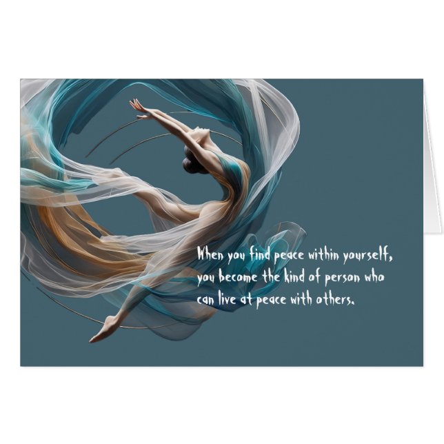 Vuelo aéreo Aire Yoga Instructor Pilates Fitness (Anverso (Horizontal))