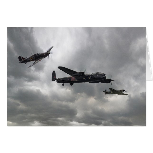 Vuelo conmemorativo de la batalla de Gran Bretaña (Anverso (Horizontal))