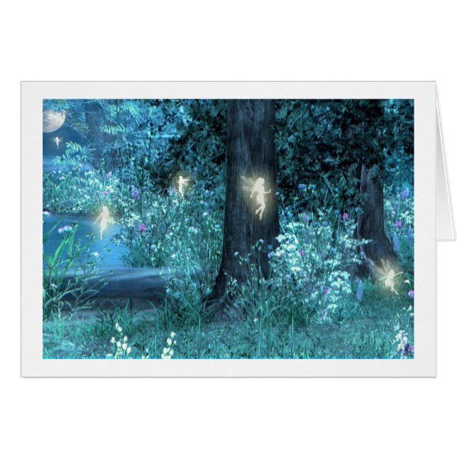 Vuelo de hadas mágico de la noche (Anverso (Horizontal))