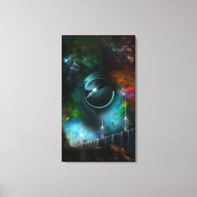 Vuelo De La Impresión De Lienzo Envuelto De Corbiu (Anverso)