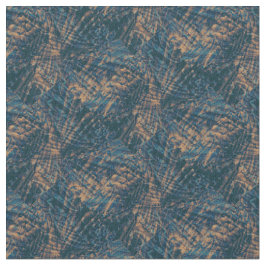 Vuelo de la tela de patrón abstracto de pavo real