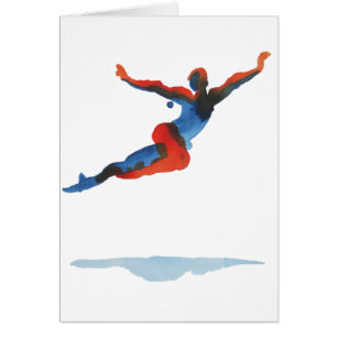 Vuelo del bailarín de ballet