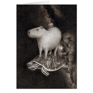 Vuelo del Capybara y de la tortuga acuática a