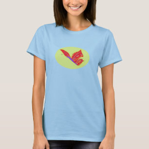 Vuelo del escarlata - camisa