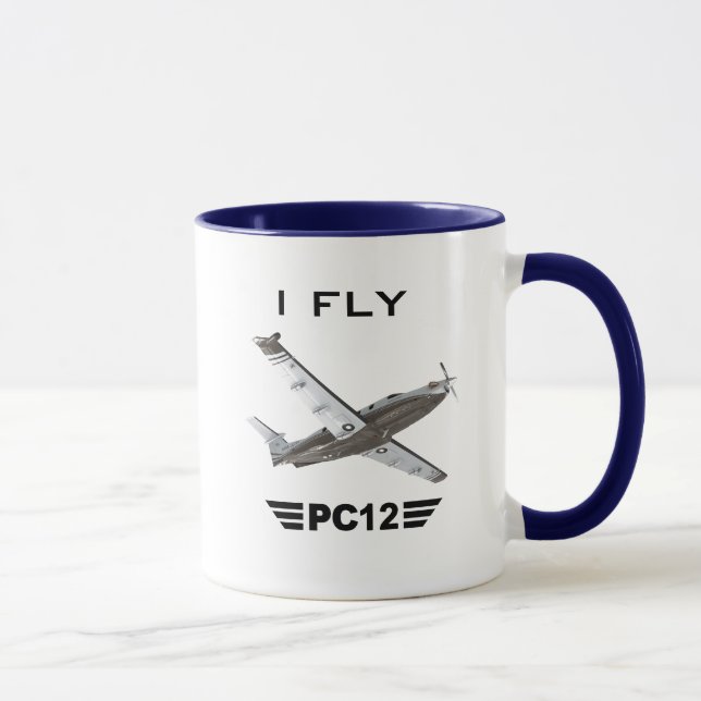 Vuelo la taza de café experimental de PC12- (Derecha)