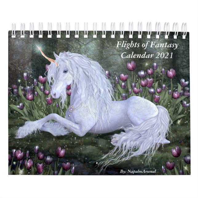 Vuelos del calendario Fantasy 2020 (Tapa)