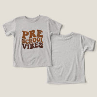 Vuelta al cole primer día de preescolar groovy