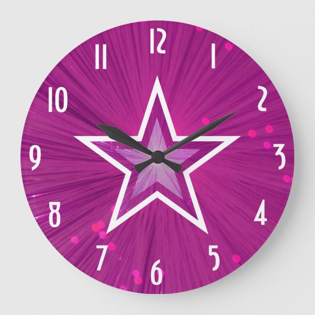 Vuelta de reloj 'Números' de Estrella Rosa (Anverso)