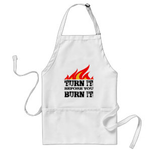 Vuelta del delantal el   del humor del Bbq él
