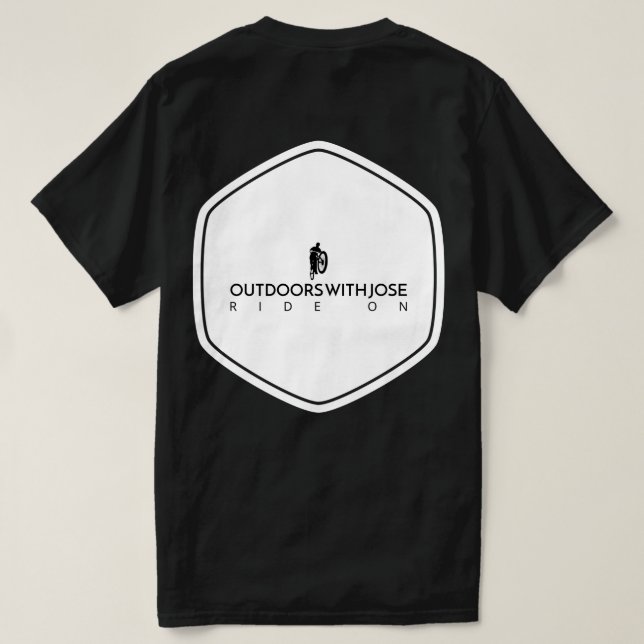 Vuelta MTB en camiseta (Reverso del diseño)
