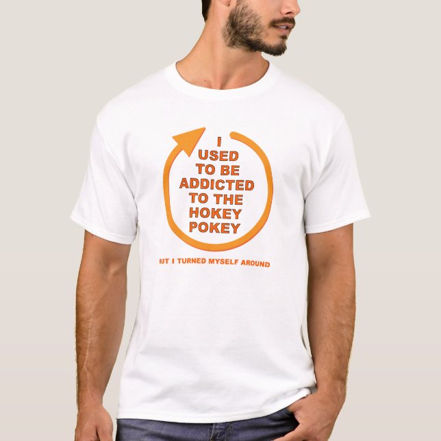 Vuelva la camiseta divertida del Pokey de Hokey (Anverso)