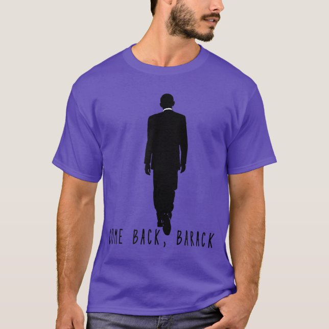 Vuelve Barack Camiseta Obama (Anverso)