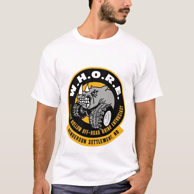 W.H.O.R.E. CAMISETA (Anverso)