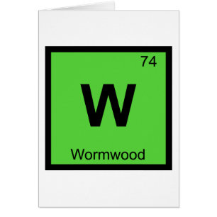 W - Química de la Artemisa Símbolo de la Tabla Per