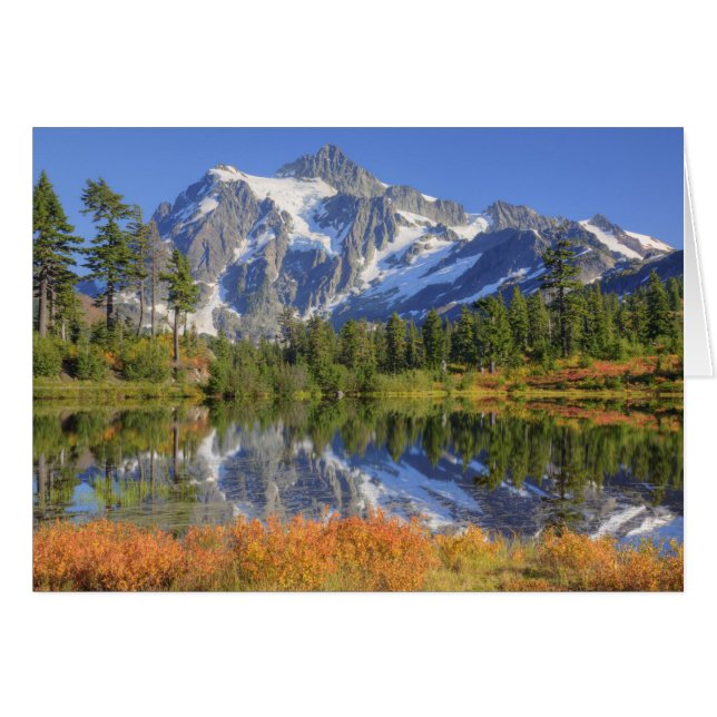 WA, Área Recreativa Heather Meadows, Mt. (Anverso (Horizontal))