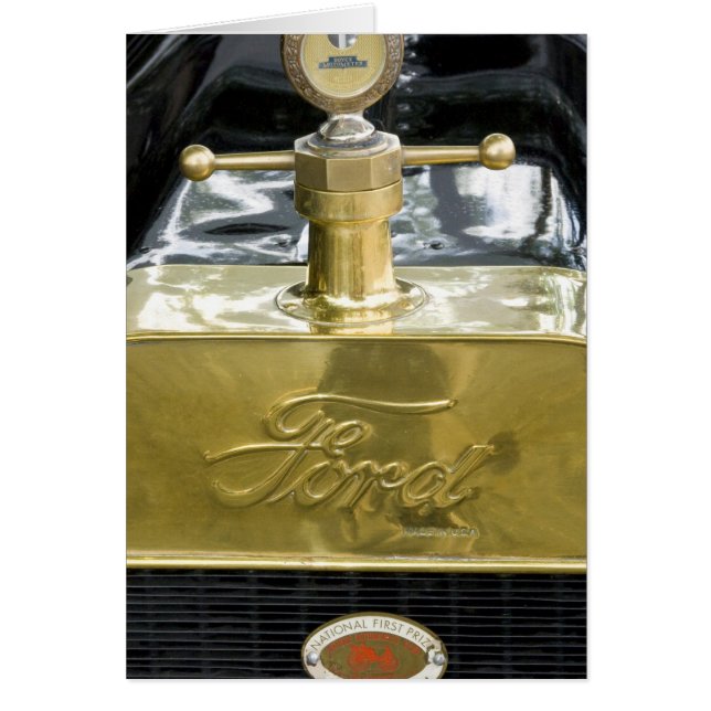 WA, Seattle, automóvil americano clásico. (Frente)