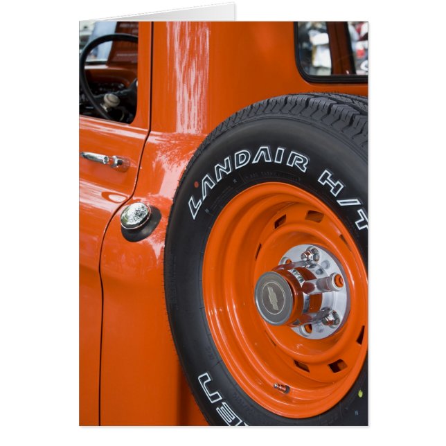 WA, Seattle, camioneta clásica. (Frente)