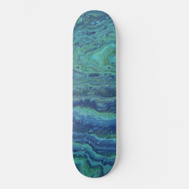 Wabash 1 Skateboard abstracto (Anverso)