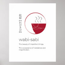 Wabi-Sabi Japonés Motivación Diciendo Arte De Pala