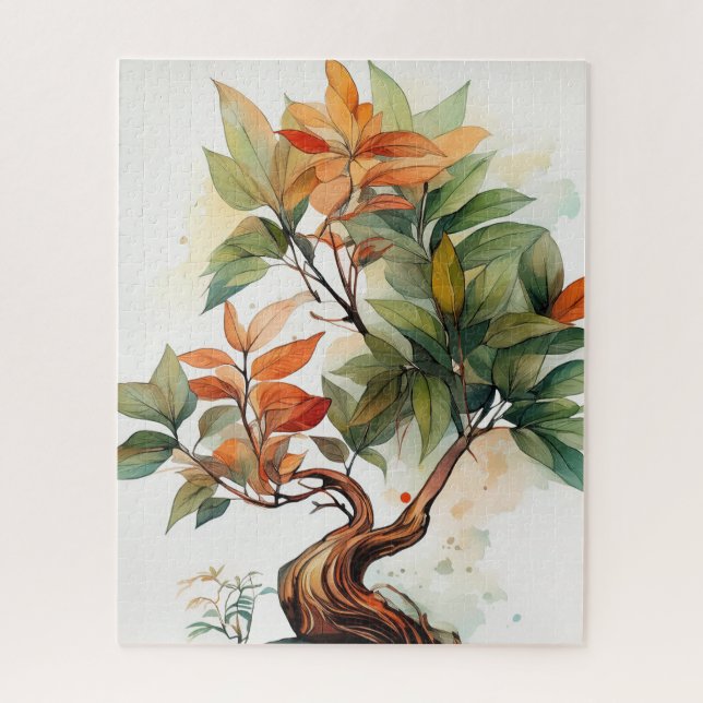 Wabi Sabi Planta el rompecabezas de Jigsaw (Vertical)