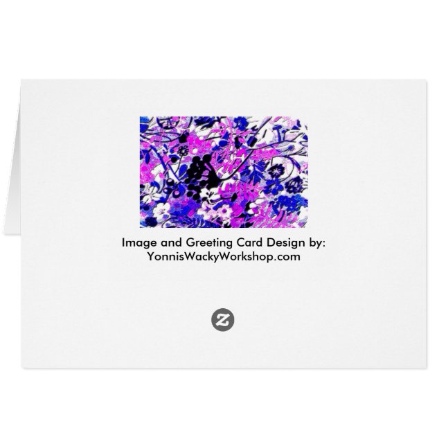 Wacky Retro Floral (Reverso Horizontal)