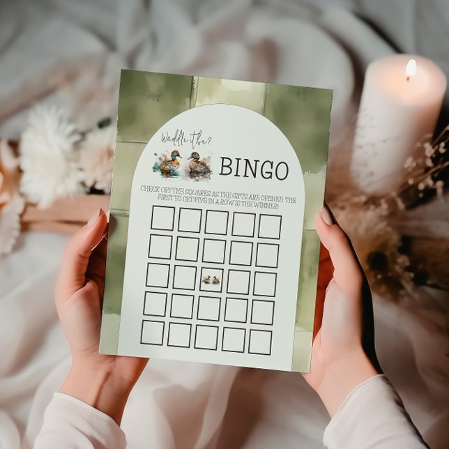 Waddle It Be Duck Género Revelar tarjeta de juego (Subido por el creador)