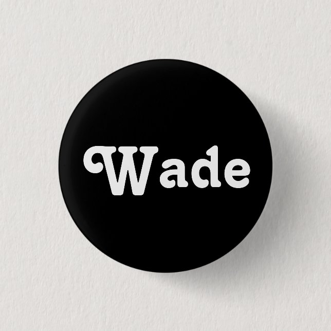 Wade de botón (Anverso)