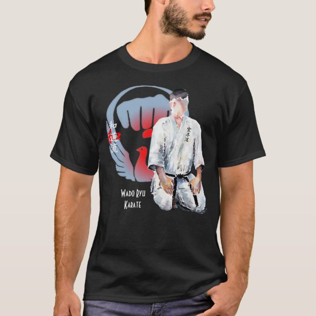 Wado Ryu Karate Seiza Mukuso - Camiseta Bushido (Anverso)