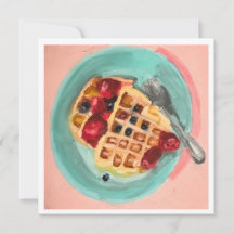 Wafles y Frutas