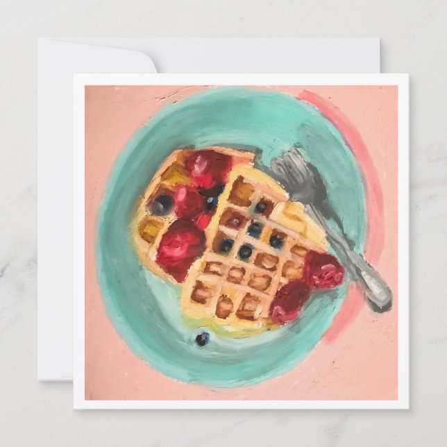 Wafles y Frutas (Anverso)