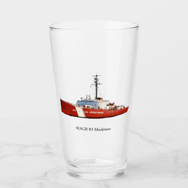WAGB 83 Vidrio rojo Mackinaw (Anverso)