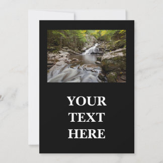 Wahconah Falls Tarjeta de agradecimiento - Dalton,