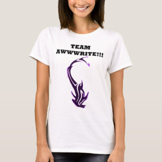 WAHINE - EQUIPO AWWWRITE - MANO - CAMISETA BLANCA
