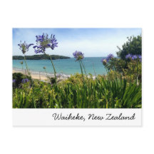 Waiheke, postal de Nueva Zelanda