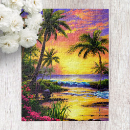 Waii Beach Scenery Jigsaw Puzzle