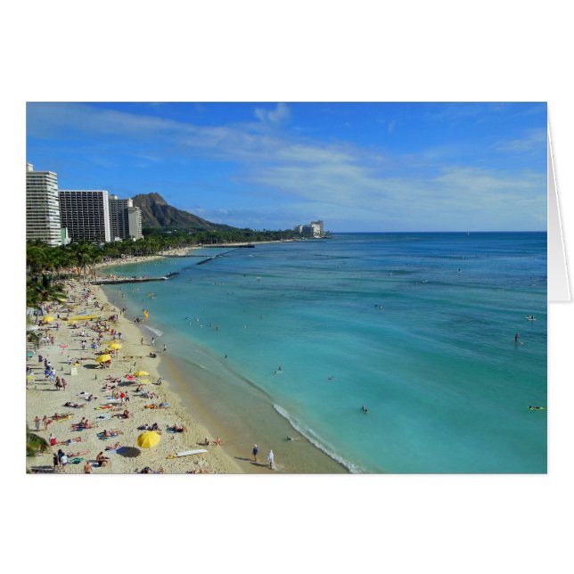 Waikiki Beach (Anverso (Horizontal))