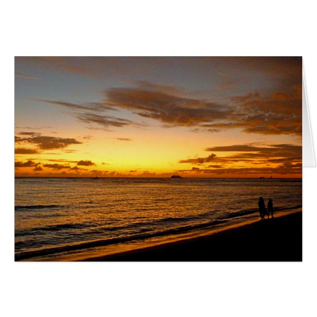 Waikiki Sunset (Anverso (Horizontal))