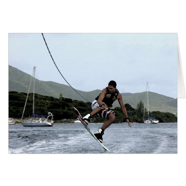 Wakeboarding (Anverso (Horizontal))