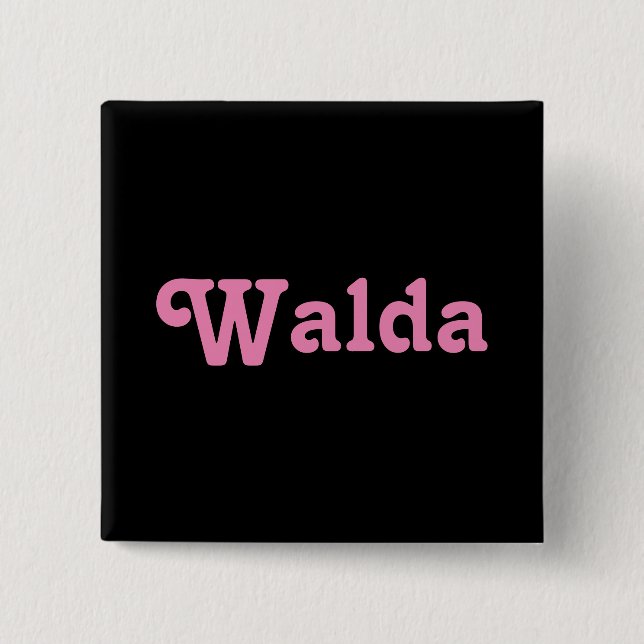 Walda de botón (Anverso)