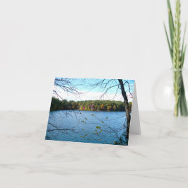 Walden Pond en otoño