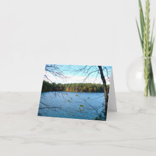 Walden Pond en otoño